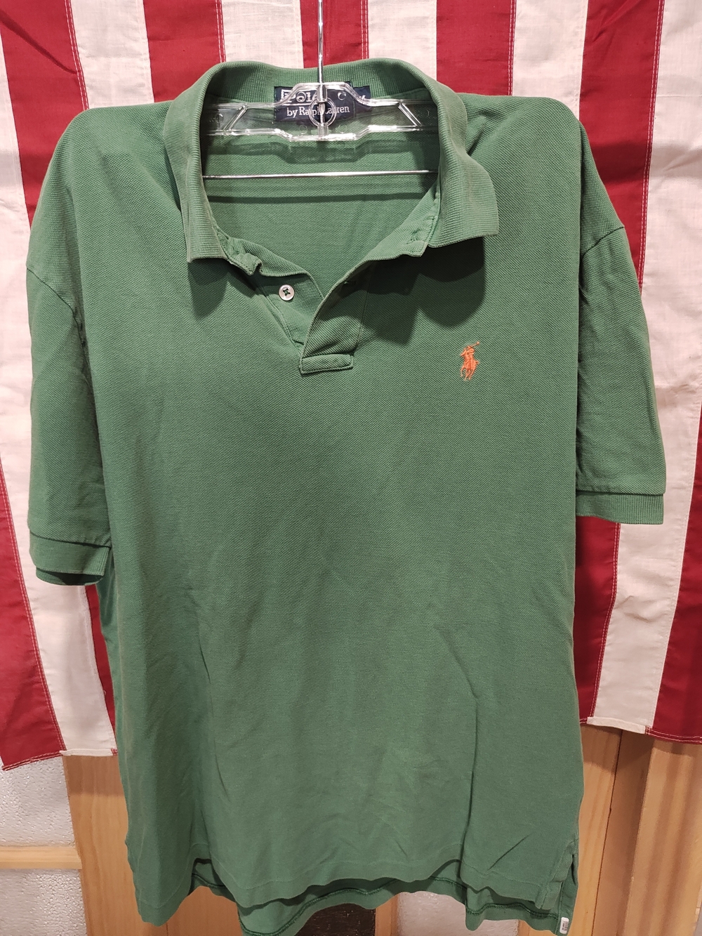 Polo by Ralph Lauren Green Classic Fit Polo Shirt